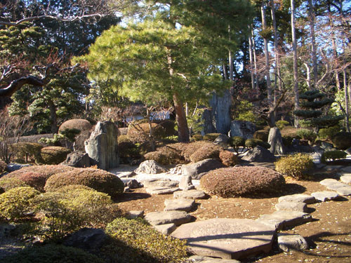 Kita-in Temple garden, Kawagoe, Saitama.