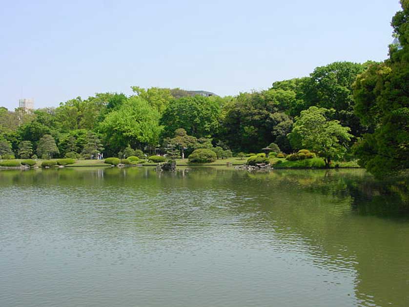 Rikugien Gardens, Tokyo, Japan.