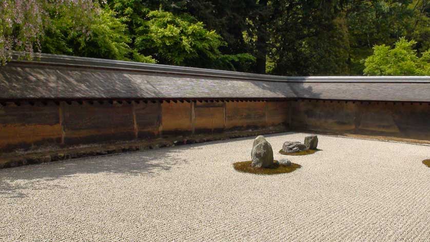 Ryoanji Temple, Kyoto, Japan.