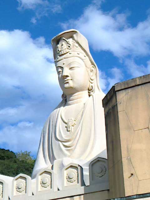 Ryozen Kannon, Kyoto, Japan.