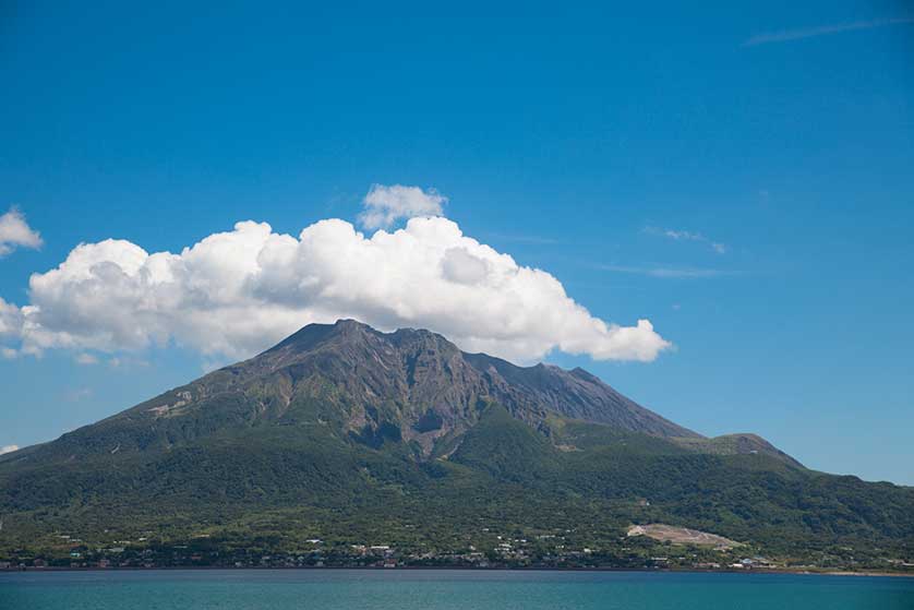 Sakurajima volcano, Kagoshima, Kyushu, Japan.