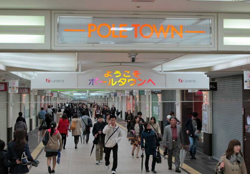 Susukino Pole Town.