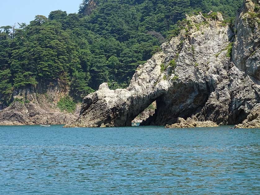 Sasagawa Nagare coastline, Niigata, Japan.