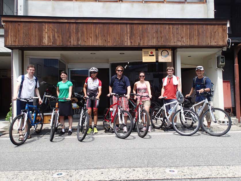 Hida Satoyama Cycling, Hida-Furukawa, Gifu Prefecture.