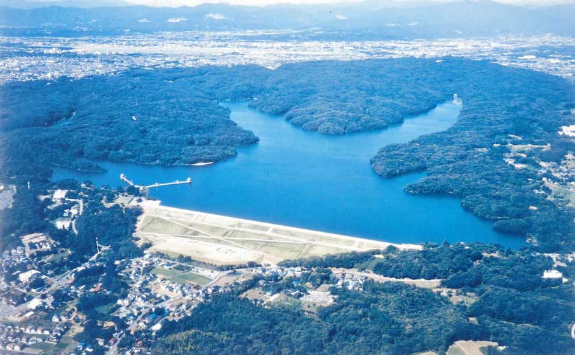 Sayama Lake, Saitama Prefecture, Kanto, Japan.