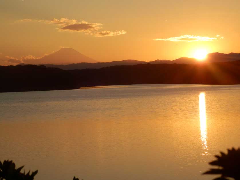 Sayama Lake, Saitama Prefecture, Kanto, Japan.