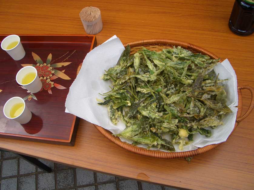Sayama Tea Tempura, Tokorozawa, Saitama, Japan
