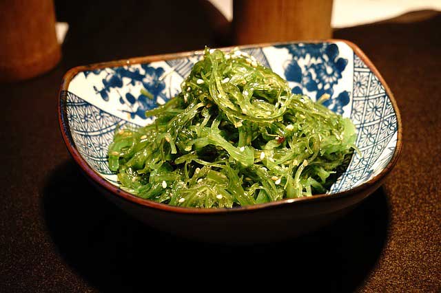 Hijiki Japanese seaweed.