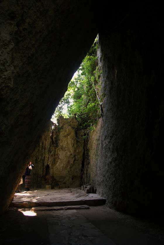 Sefa Utaki sacred site, Okinawa, Japan.