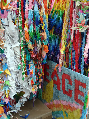 Senbazuru One Thousand Cranes, Hiroshima, Japan.