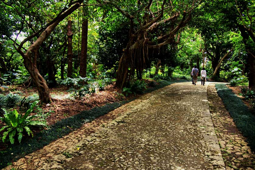 Shikina-en, Naha, Okinawa, Japan.