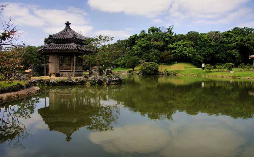 Shikina-en, Naha, Okinawa, Japan.