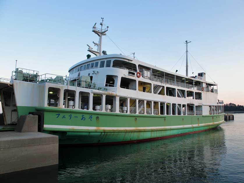 Shimabara Port, Nagasaki Prefecture, Kyushu.