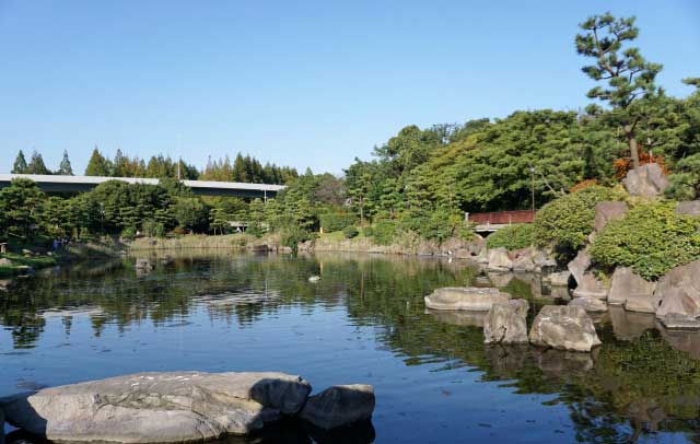 Shinagawa Kumin Park, Shinagawa ward, Tokyo.