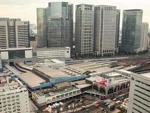 Shinagawa Station, Tokyo, Japan.