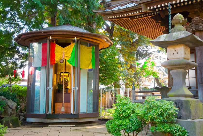 Shrine to the goddess Benzaiten, Shinganji Temple, Tokyo