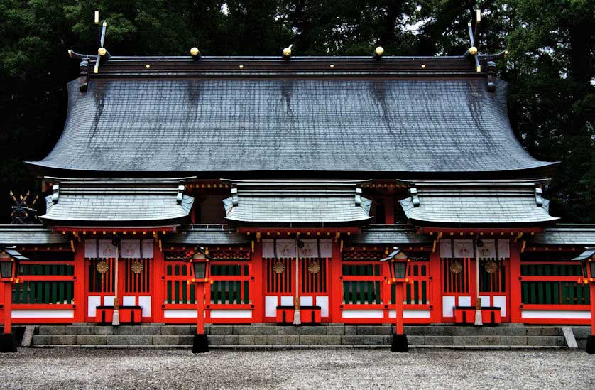 Kumano Hayatama Taisha Shrine in Shingu, Wakayama Prefecture.