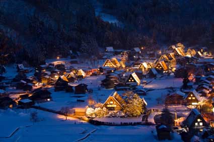 Shirakawa-go, Japan.