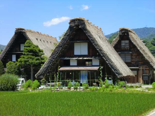 Shirakawa-go, Gifu Prefecture, Japan.