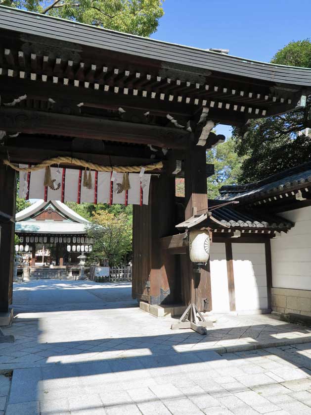 Shiramine Shrine, Kyoto, Japan.