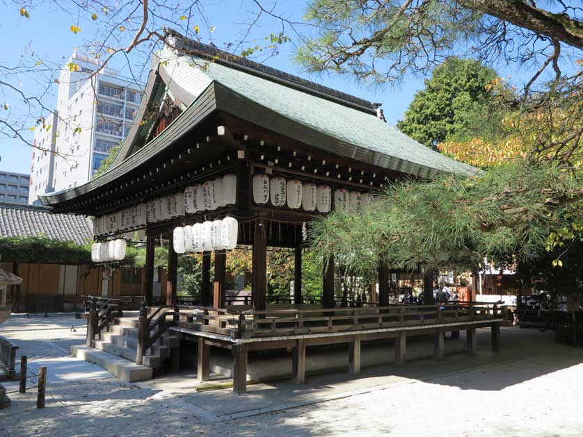 Shiramine Shrine, Kyoto, Japan.