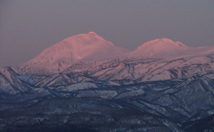 Shiretoko in winter.