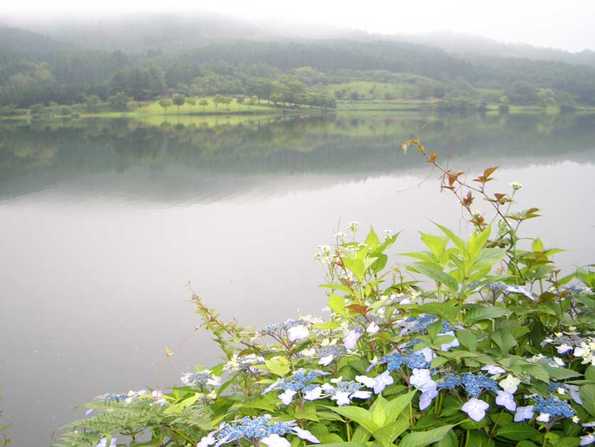 Lake Shidaka is a lovely place to relax.