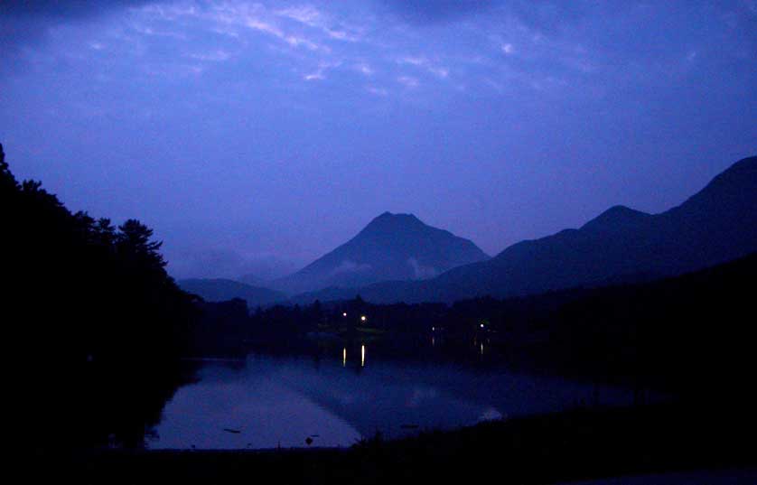 Lake Shitaka is a lovely place to relax.