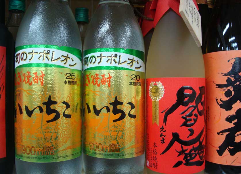 Japanese Shochu, liquor store.