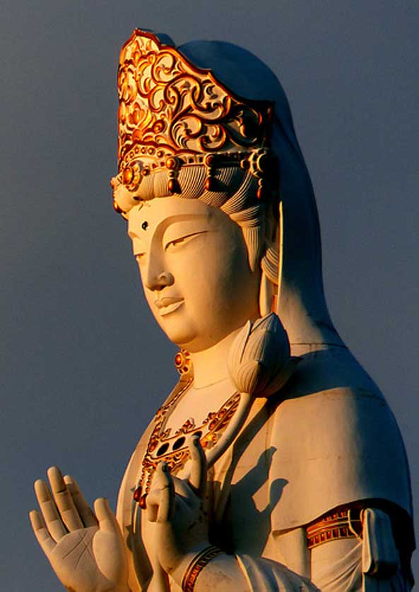 Daikannon Statue, Shodoshima, Shikoku, Japan.