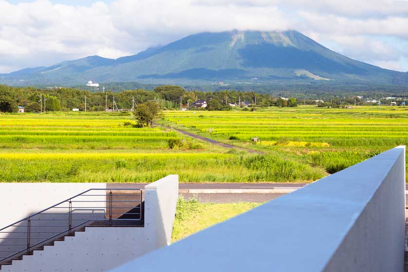 Mt. Daisen from Shoji Ueda Museum of Photography, Tottori Prefecture.
