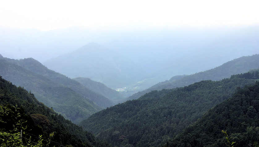 Fantastic views from near Shosanji Temple, Shikoku.