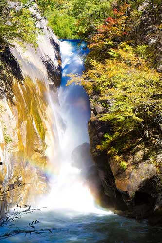 Shosenkyo Waterfall by Jordy Meow, Japan.