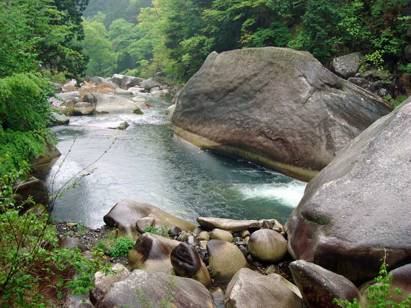 Shosenkyo Gorge, Kofu, Japan.