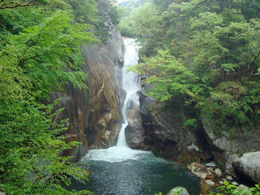 Shosenkyo Gorge, outside Kofu, Yamanashi Prefecture.