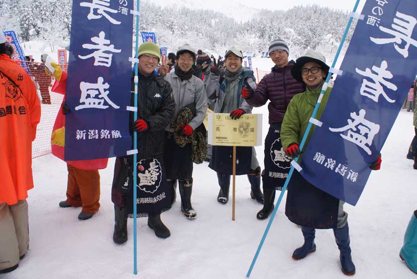 Niigata's quirky Snowball Festival.