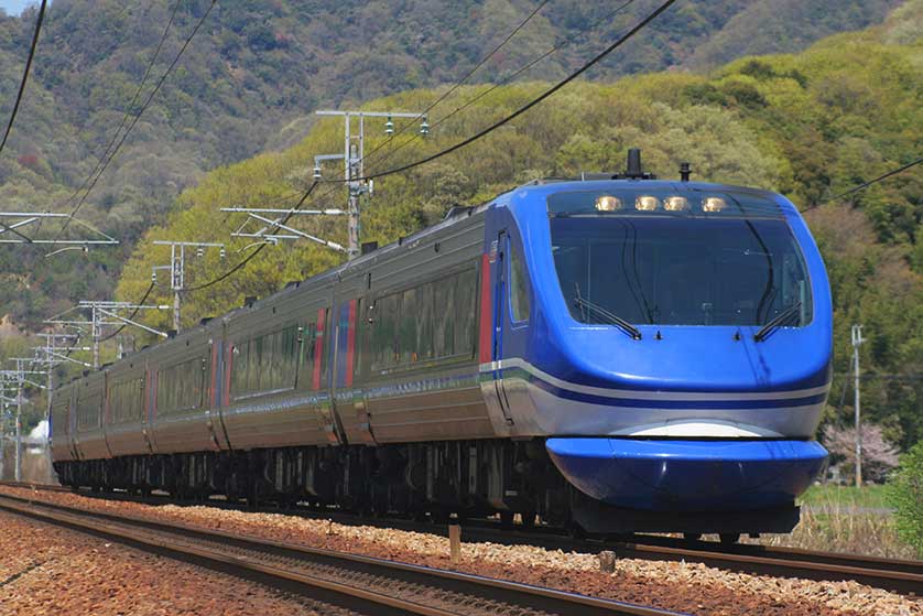 Limited Express Super Hakuto train.