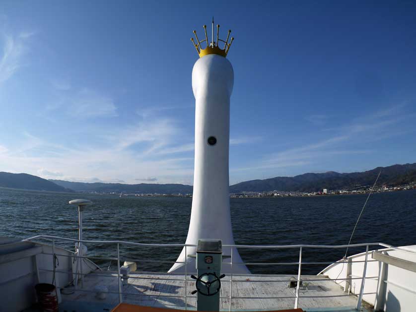 Lake Suwa Boat, Nagano Prefecture, Japan.