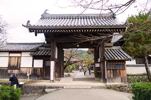 Tachibanadera Temple, Nara, Japan.