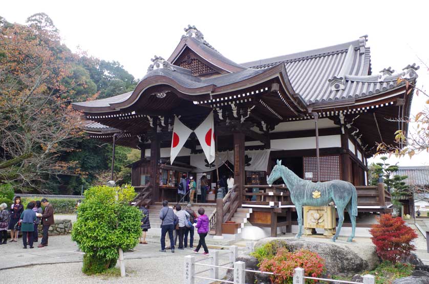 Tachibanadera Temple, Nara, Japan.