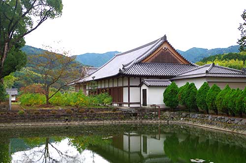 Tachibanadera Temple, Nara, Japan.