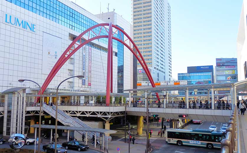 Tachikawa Station area, Tokyo.