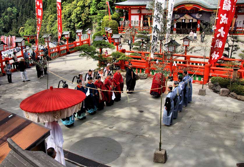 Taikodani Inari Shrine, Tsuwano Shimane Prefecture, Japan.