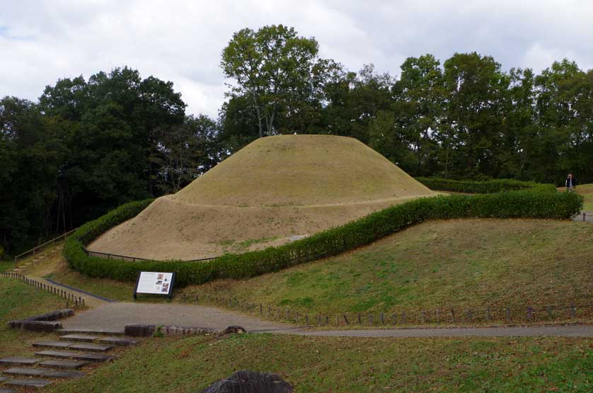 Takamatsuzuka Tomb, Asuka, Nara Prefecture, Japan.