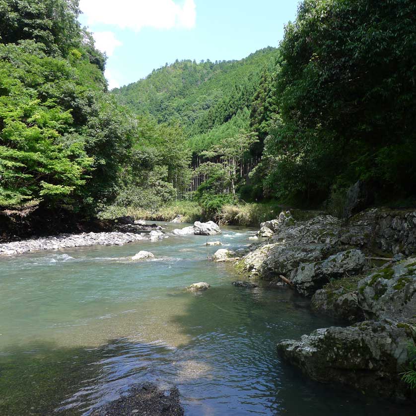 Kiyotaki River, Takao, Kyoto, Japan.