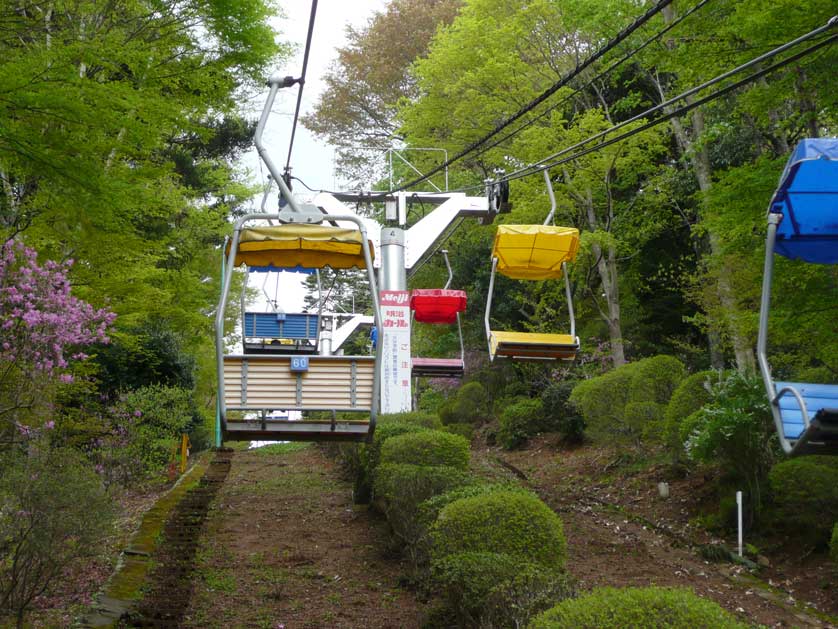 Mount Takao cable car, Tokyo, Japan.