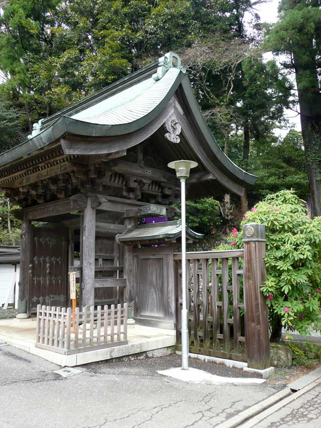 Temple on Mt. Takao.