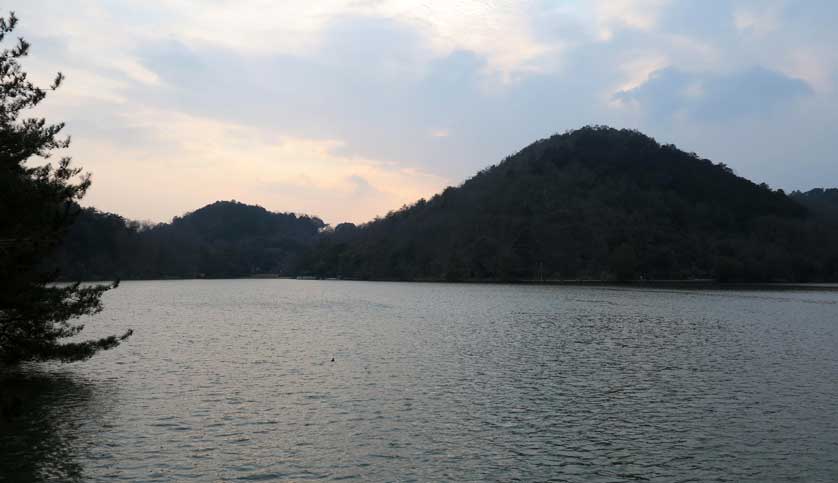 Takaragaike Lake, Kyoto.