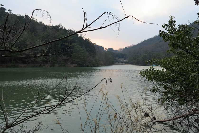 Takaragaike Lake, Kyoto.