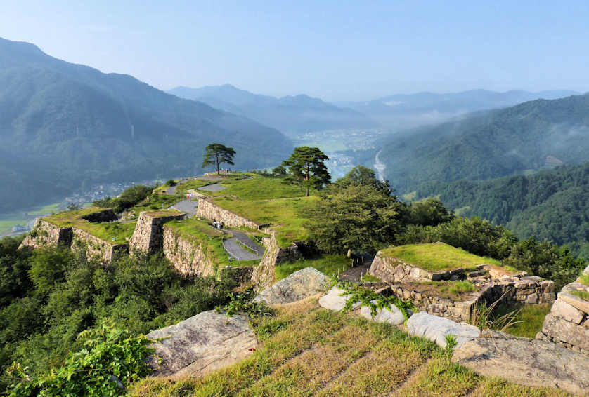 Takeda Castle, Takeda, Hyogo.